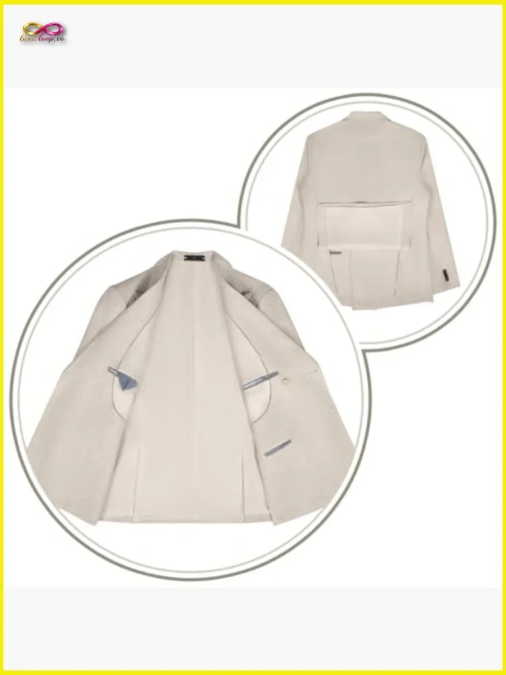 Linen Suit Slim Fit Double Breasted Blazer Pants Set Summer Wedding Tuxedo